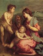 Andrea del Sarto Holy Family with john the Baptist France oil painting reproduction